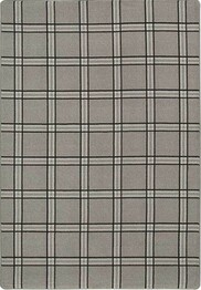 Milliken Imagine Figurative Pane Plaid Black Tweed